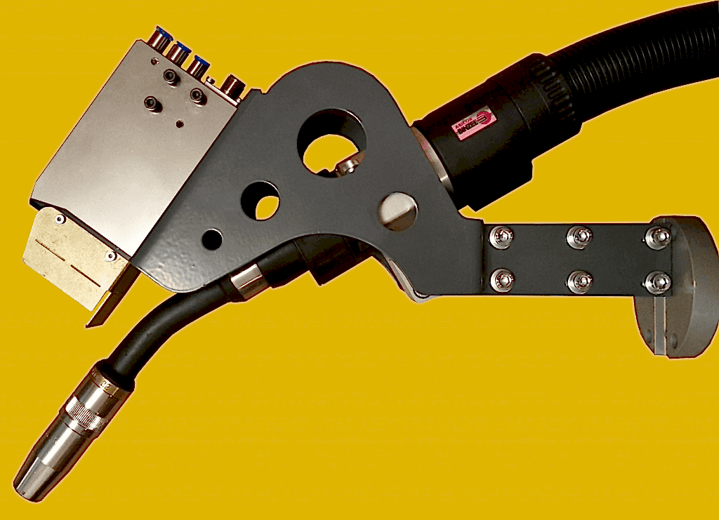 Кронштейн под ScanSonic TH6D на робот IRB1600 (горелка Abirob w500)