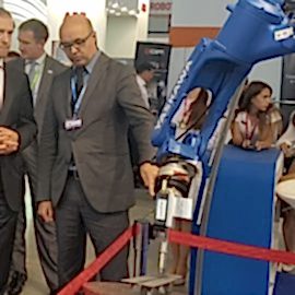 Казахстанская лазерная система слежения для роботизированной сварки представлена на ИННОПРОМ-2018