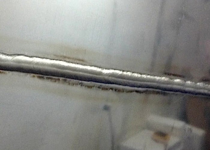 TIG-сварка нержавейки - обратный валик