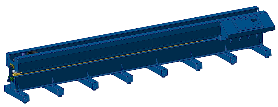 Установка для сварки продольных швов производства ООО МиР