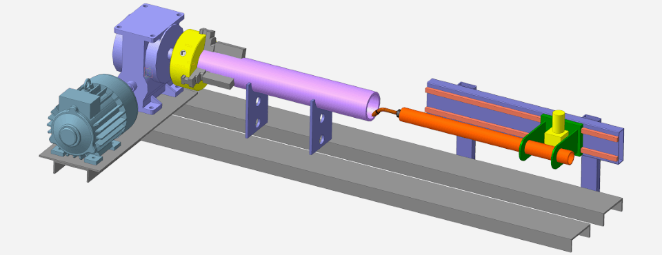 Установка для наплавки внутренних цилиндрических поверхностей (ООО МиР)