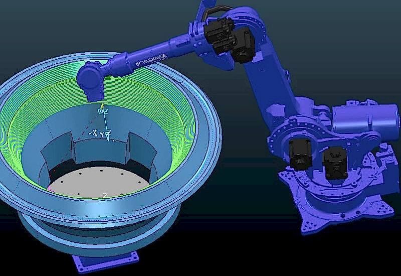 3D фрезеровка роботом